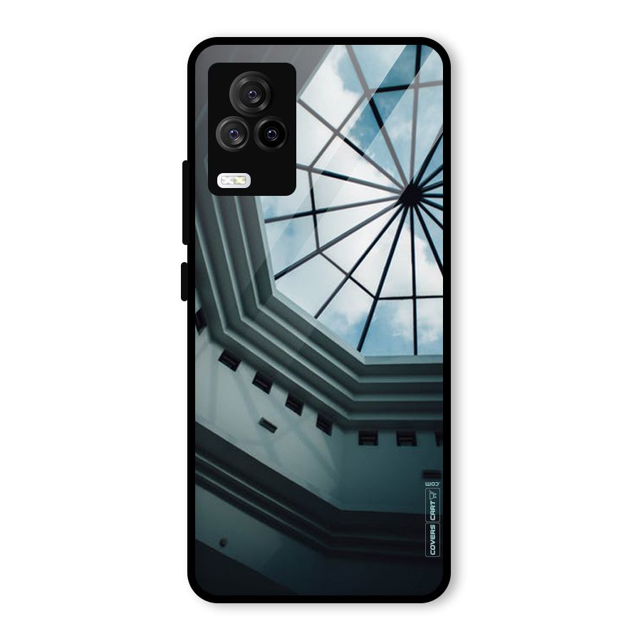 Rooftop Perspective Glass Back Case for Vivo iQOO 7 Legend 5G