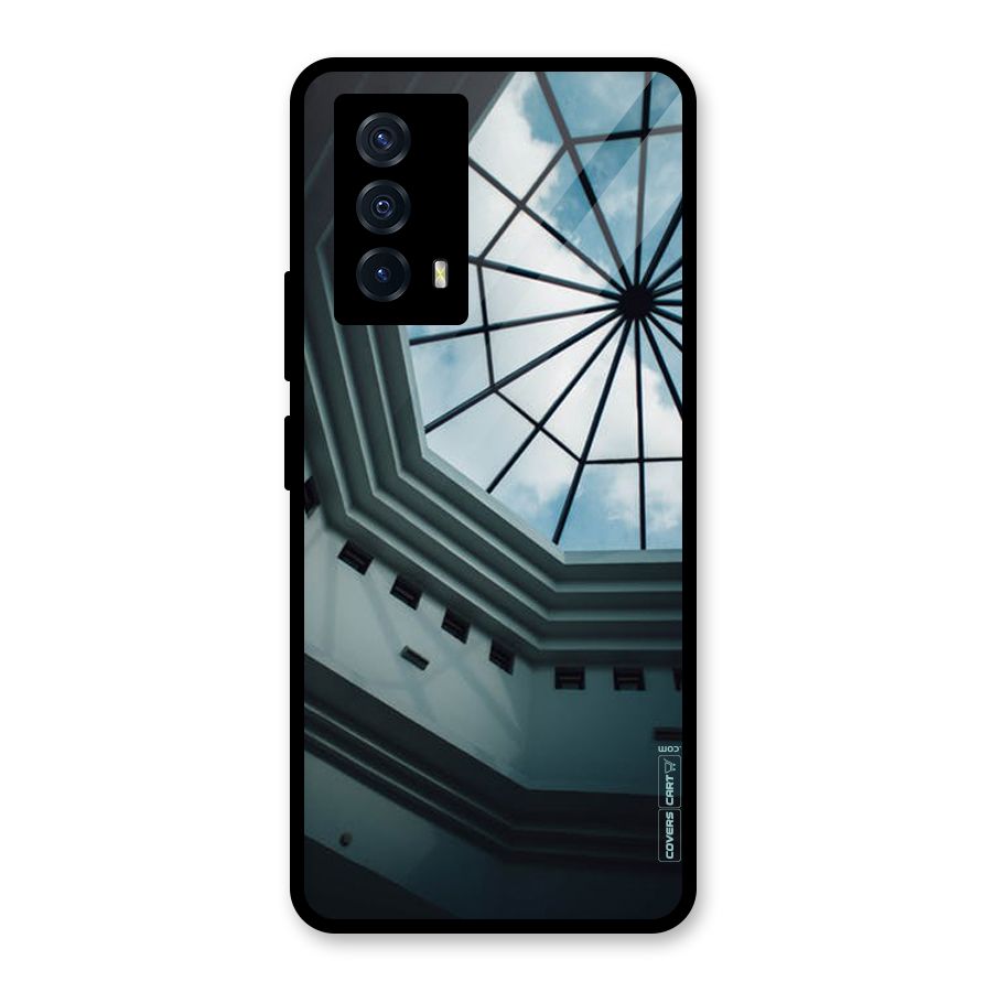 Rooftop Perspective Glass Back Case for Vivo iQOO Z5