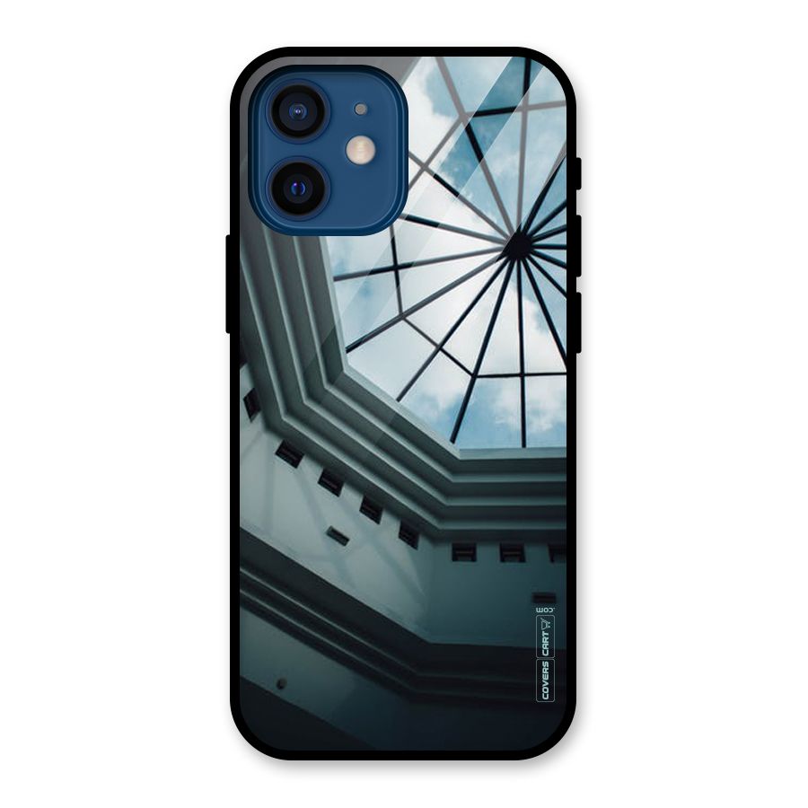 Rooftop Perspective Glass Back Case for iPhone 12 Mini