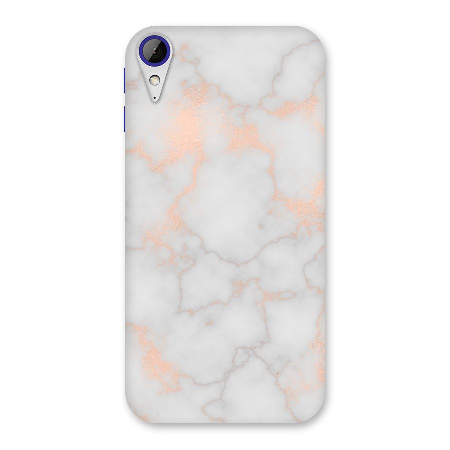 RoseGold Marble Back Case for Desire 830