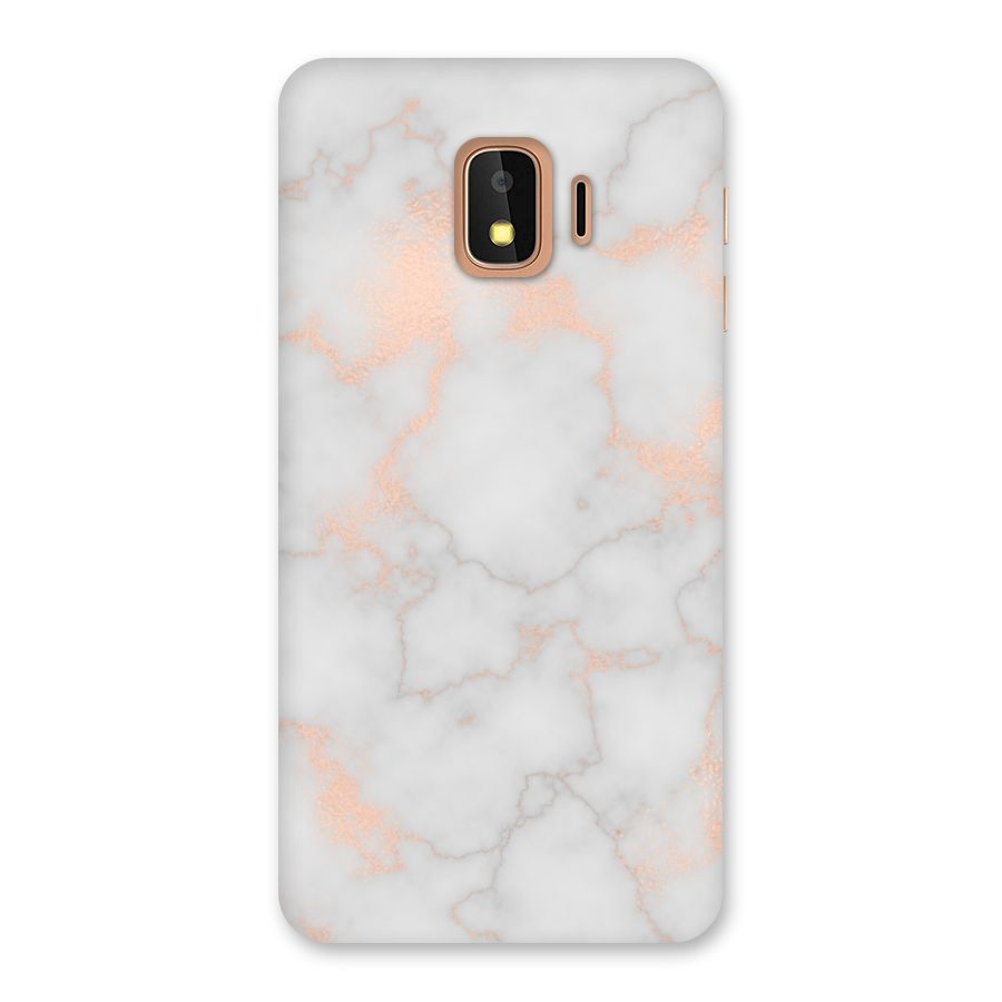 RoseGold Marble Back Case for Galaxy J2 Core