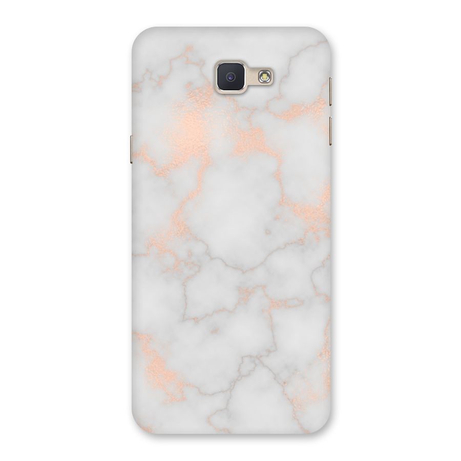 RoseGold Marble Back Case for Galaxy J5 Prime