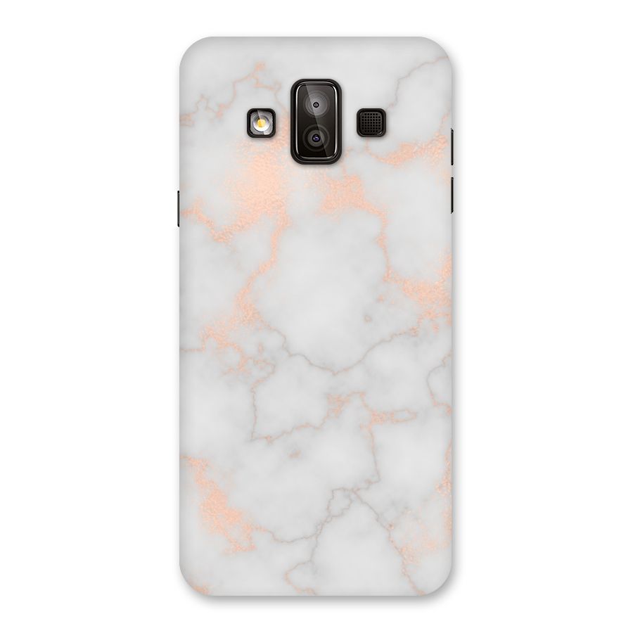 RoseGold Marble Back Case for Galaxy J7 Duo