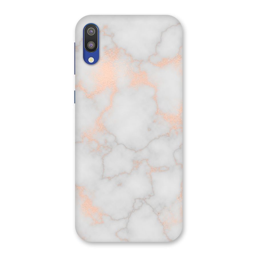 RoseGold Marble Back Case for Galaxy M10