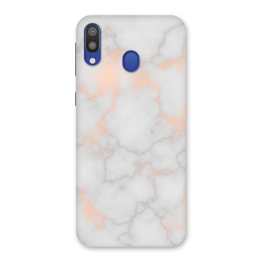RoseGold Marble Back Case for Galaxy M20