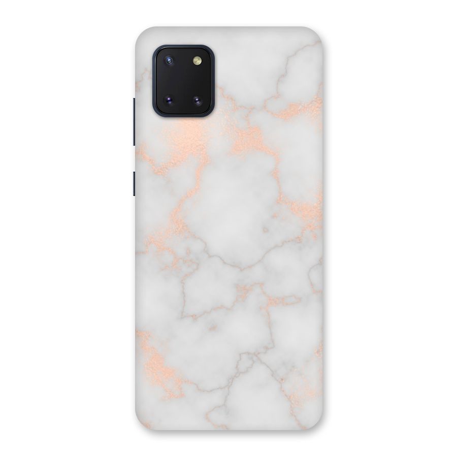RoseGold Marble Back Case for Galaxy Note 10 Lite