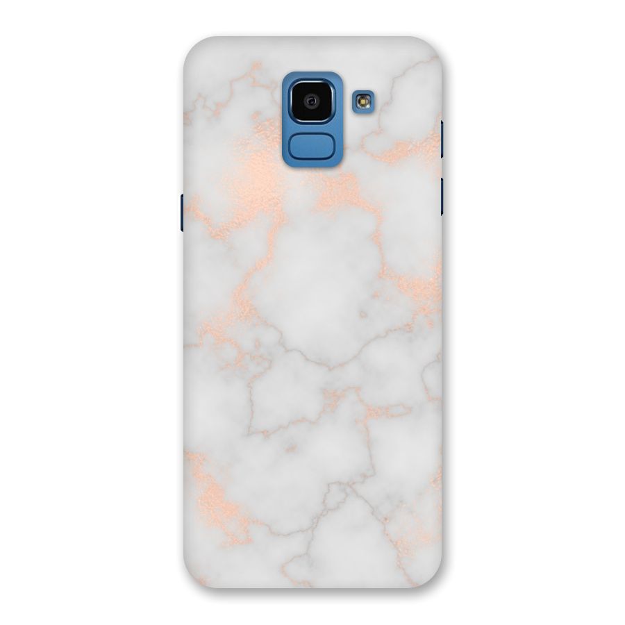 RoseGold Marble Back Case for Galaxy On6