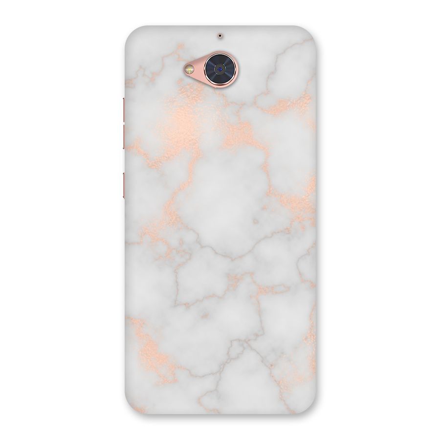 RoseGold Marble Back Case for Gionee S6 Pro