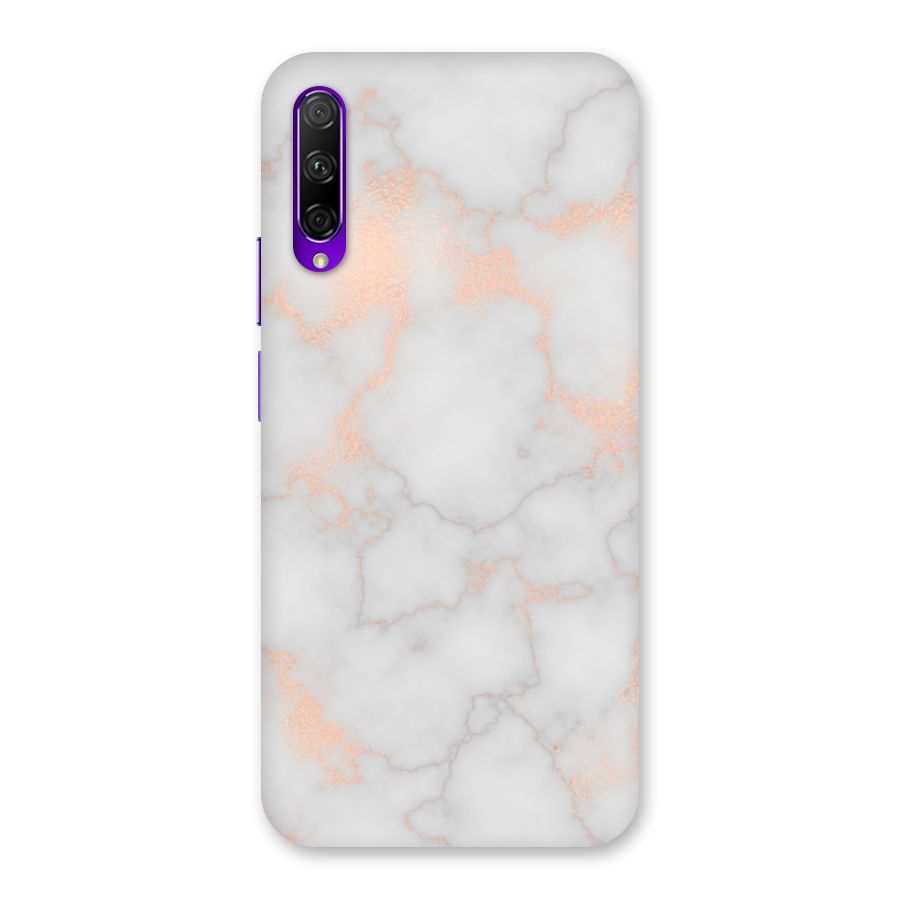 RoseGold Marble Back Case for Honor 9X Pro