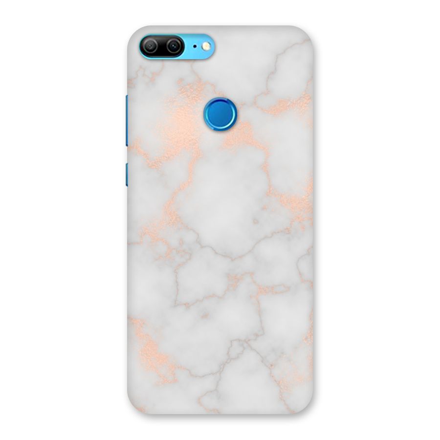 RoseGold Marble Back Case for Honor 9 Lite