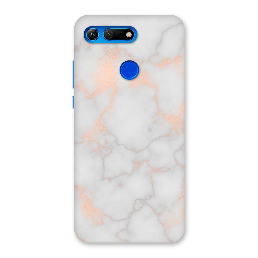 RoseGold Marble Back Case for Honor View 20