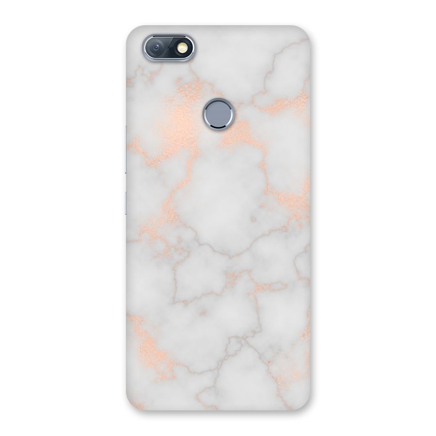 RoseGold Marble Back Case for Infinix Note 5
