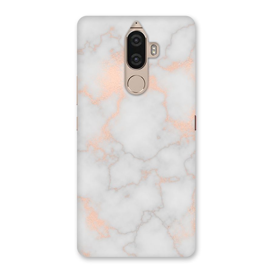 RoseGold Marble Back Case for Lenovo K8 Note