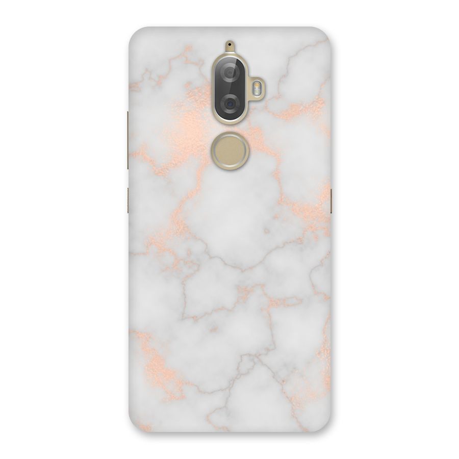 RoseGold Marble Back Case for Lenovo K8 Plus