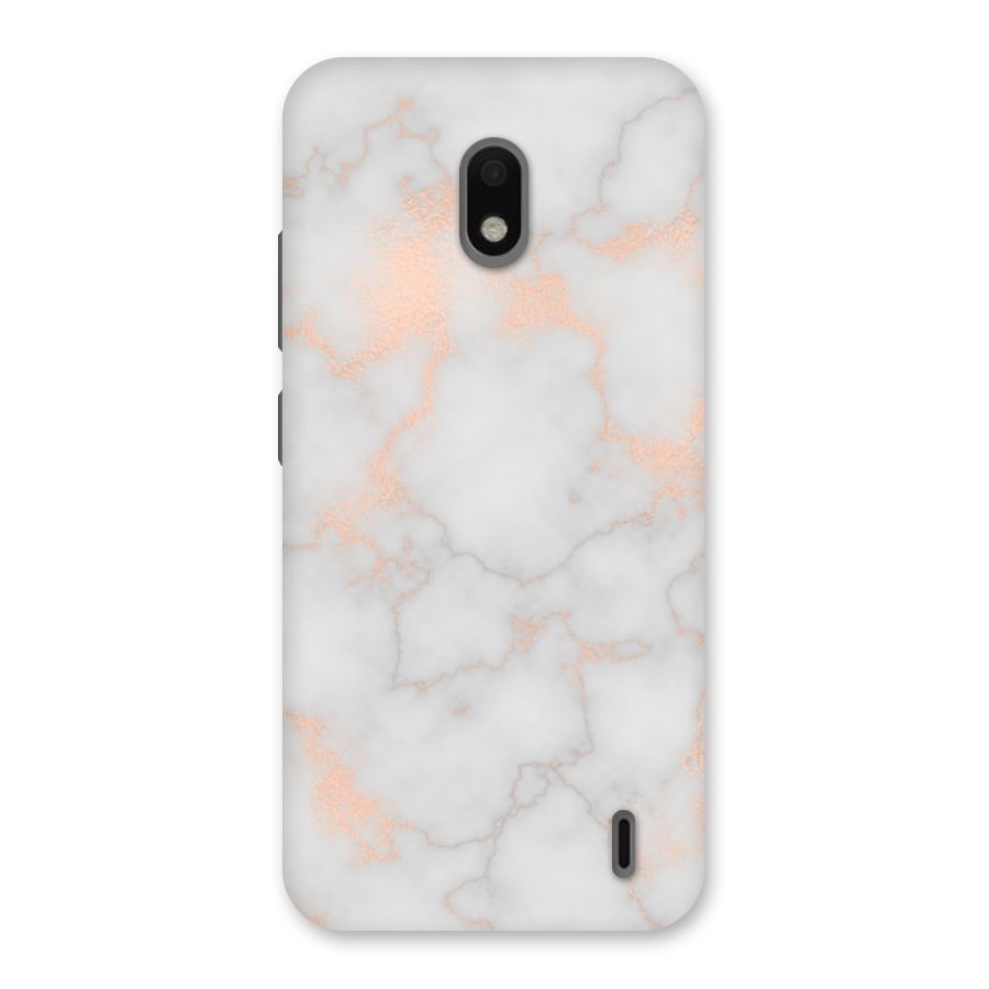 RoseGold Marble Back Case for Nokia 2.2
