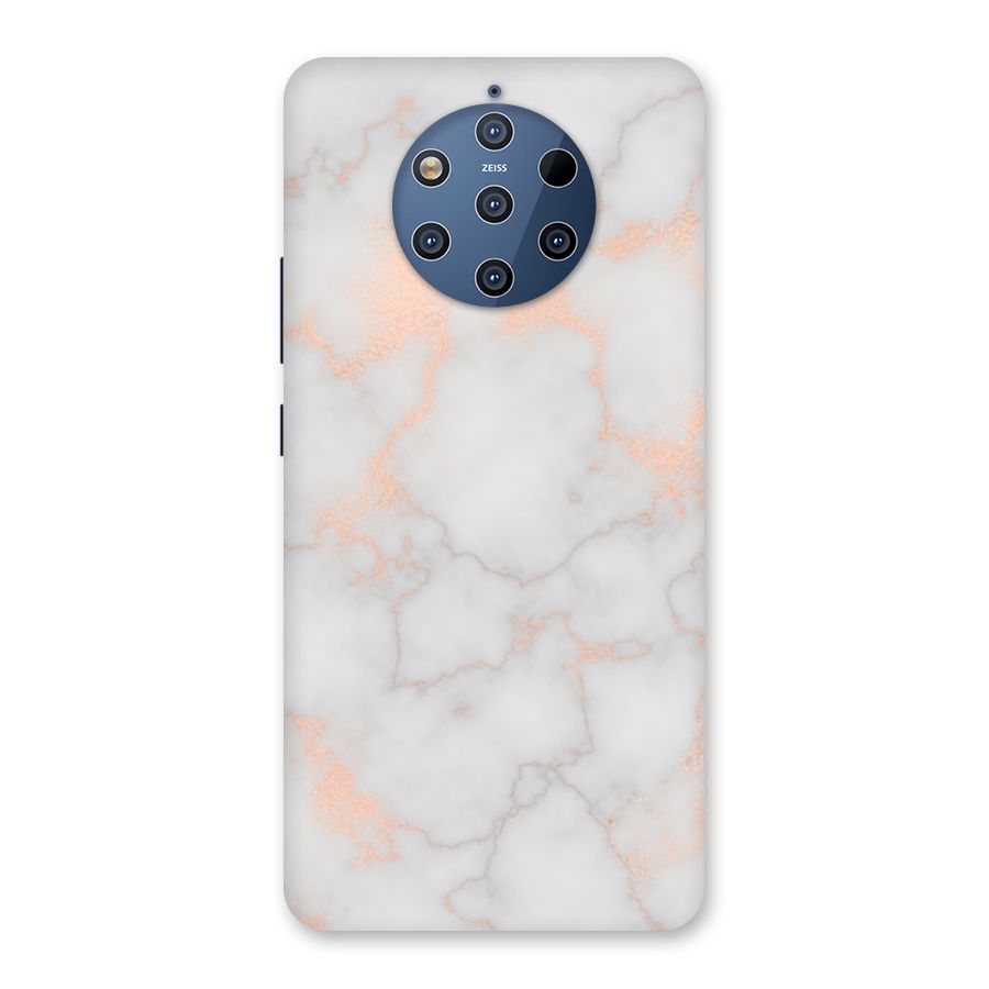 RoseGold Marble Back Case for Nokia 9 PureView