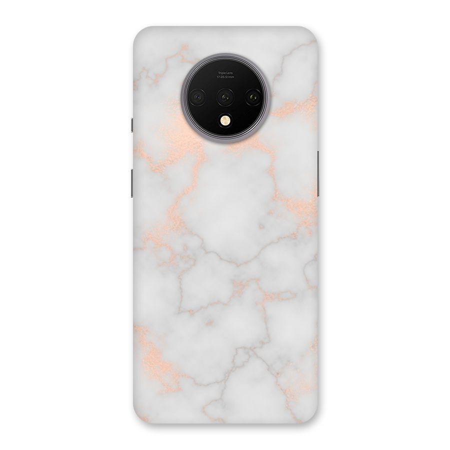 RoseGold Marble Back Case for OnePlus 7T
