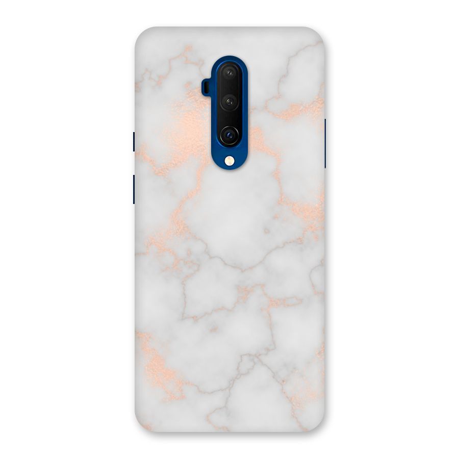 RoseGold Marble Back Case for OnePlus 7T Pro