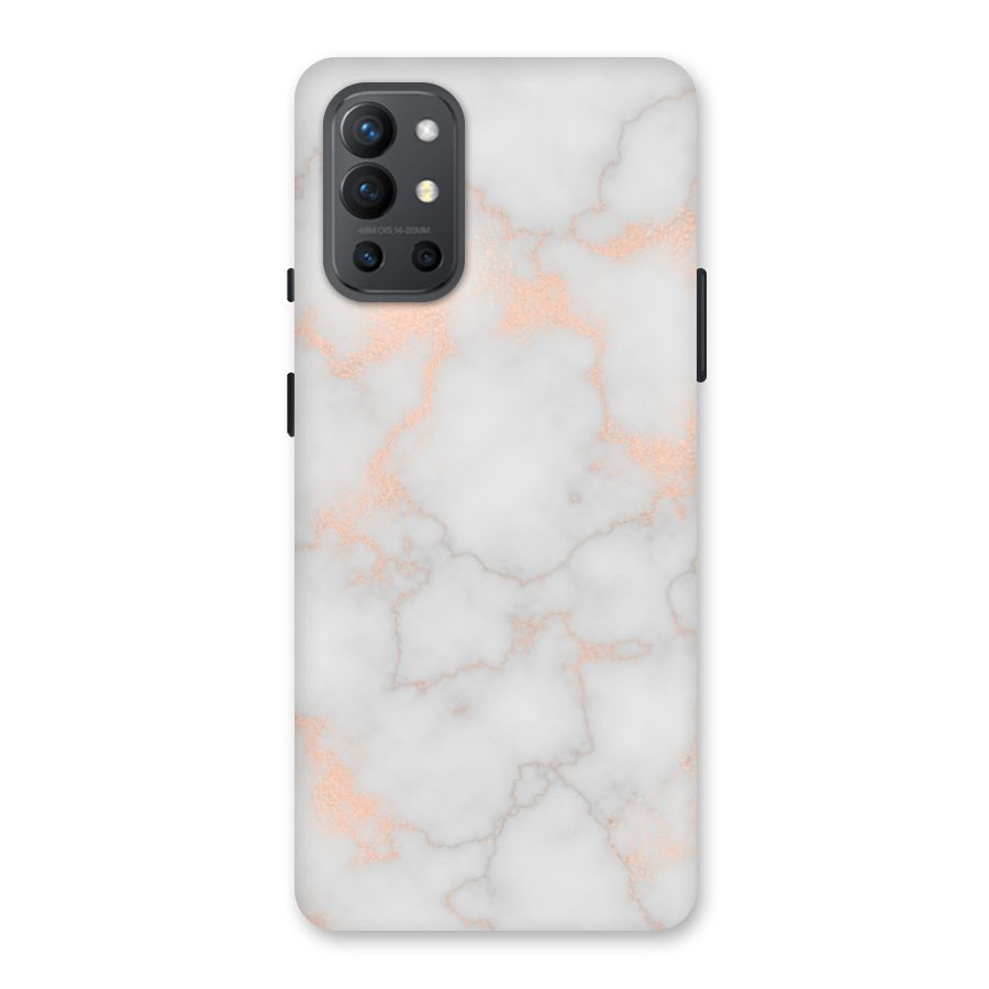 RoseGold Marble Back Case for OnePlus 9R