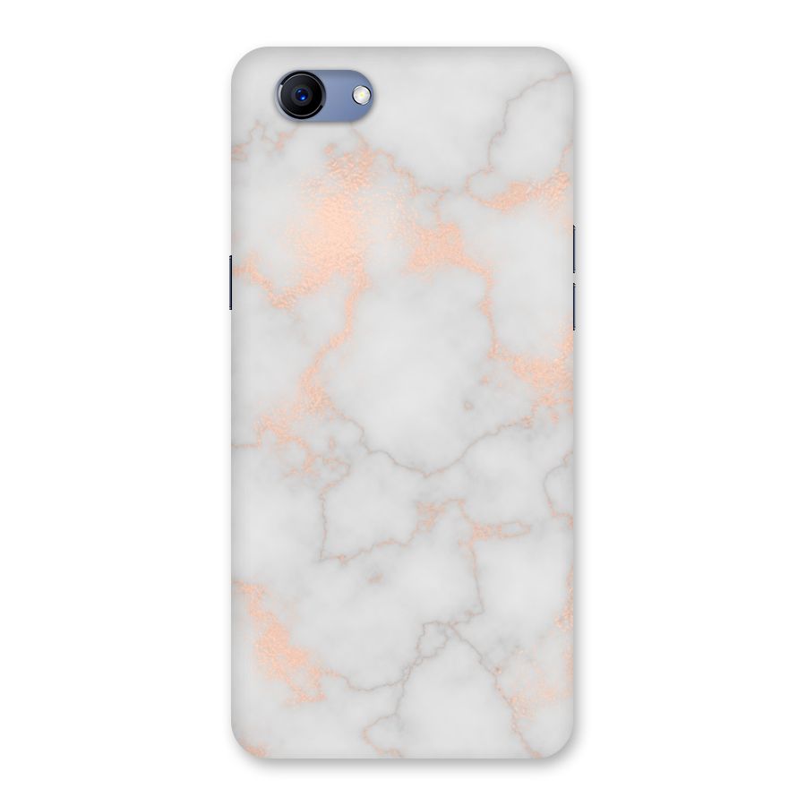 RoseGold Marble Back Case for Oppo Realme 1