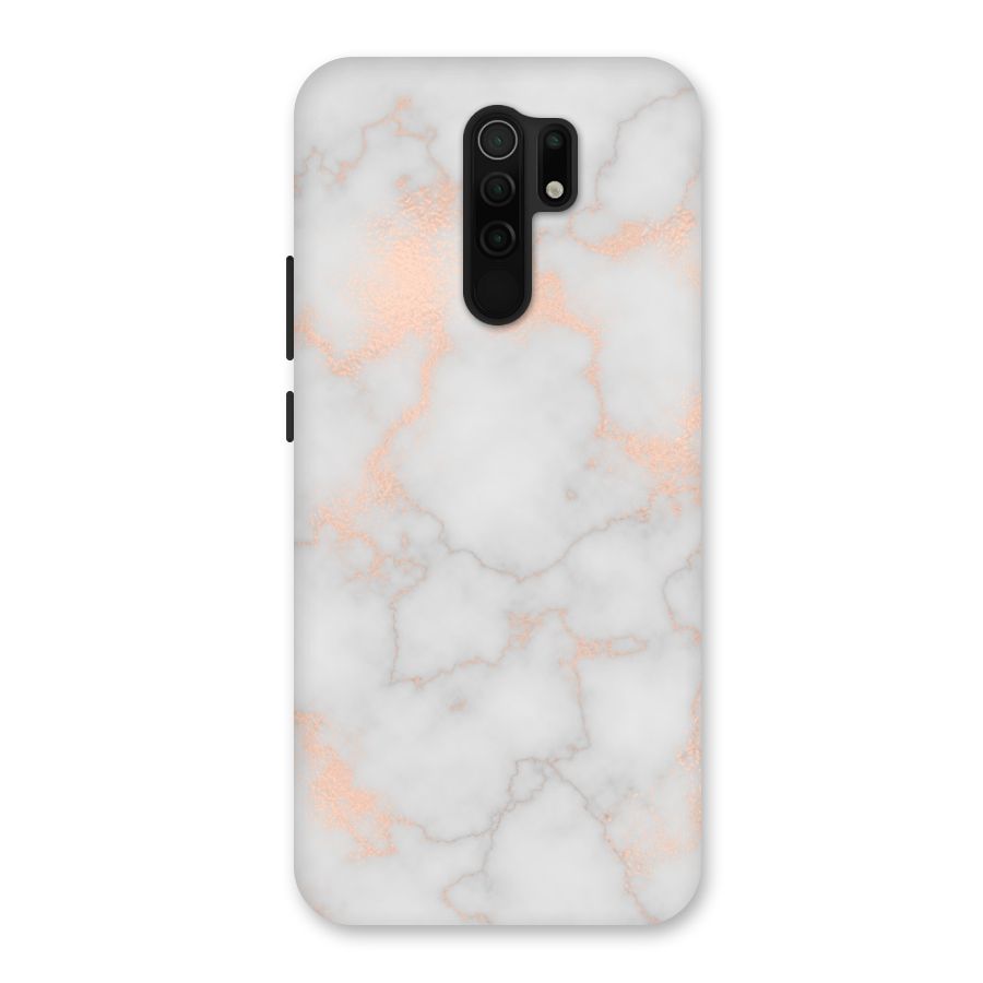RoseGold Marble Back Case for Poco M2