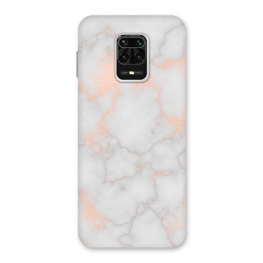 RoseGold Marble Back Case for Poco M2 Pro