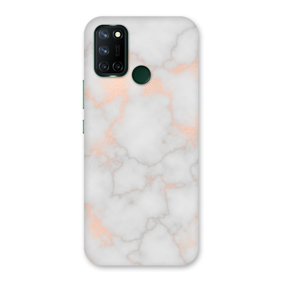 RoseGold Marble Back Case for Realme 7i