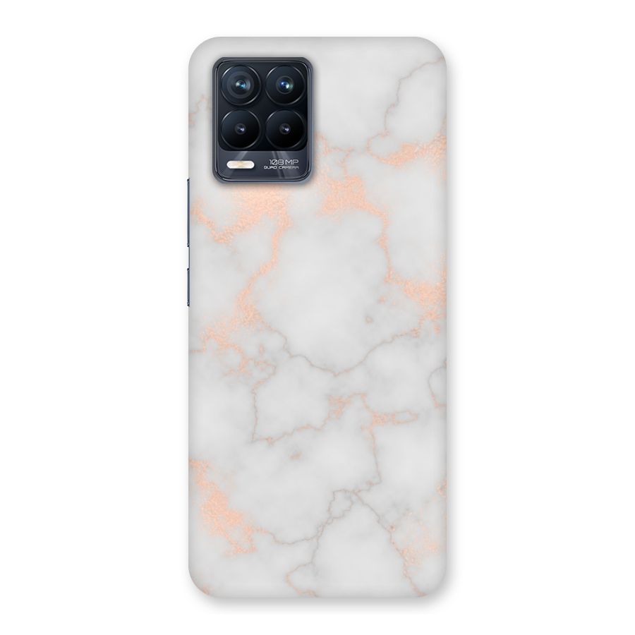 RoseGold Marble Back Case for Realme 8 Pro