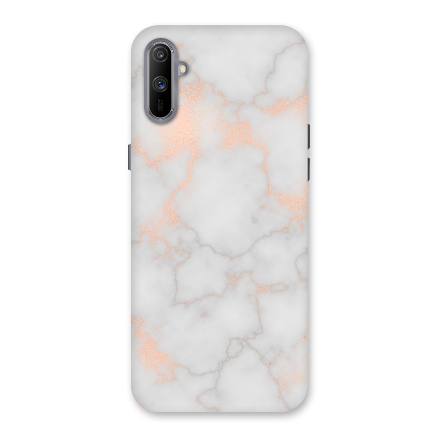 RoseGold Marble Back Case for Realme C3