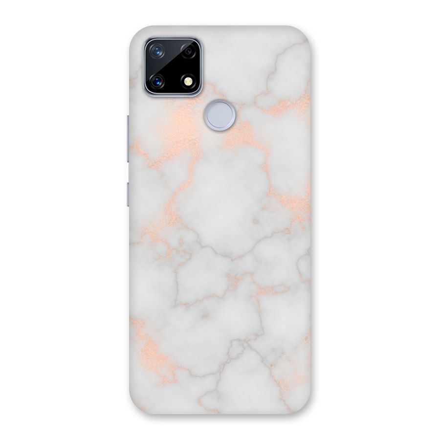 RoseGold Marble Back Case for Realme Narzo 20