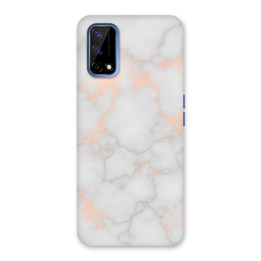 RoseGold Marble Back Case for Realme Narzo 30 Pro