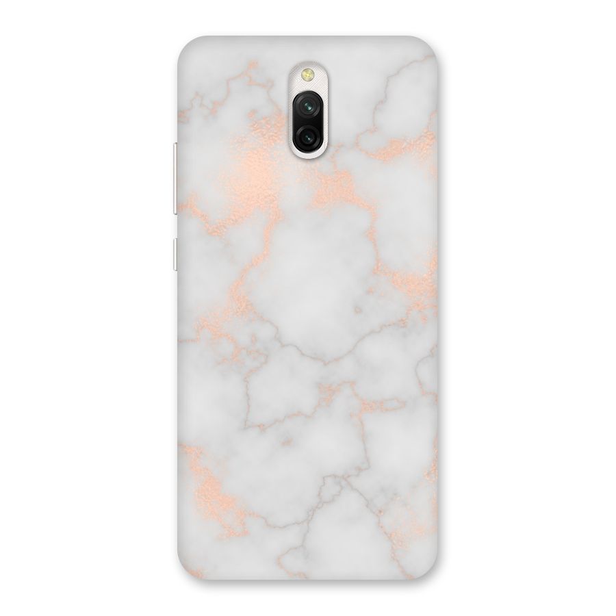 RoseGold Marble Back Case for Redmi 8A Dual