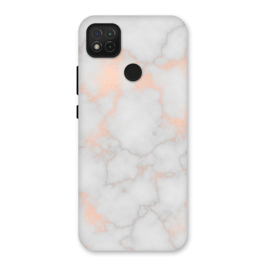 RoseGold Marble Back Case for Redmi 9