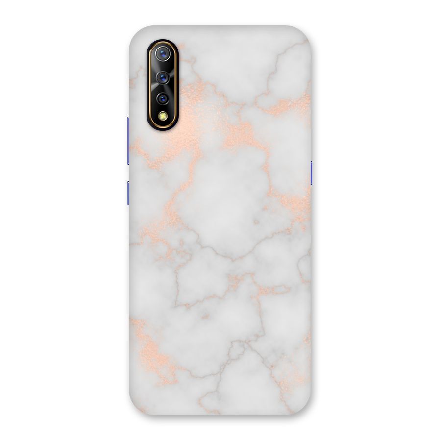RoseGold Marble Back Case for Vivo S1