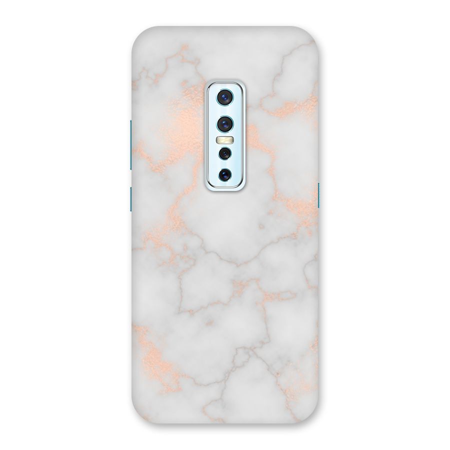 RoseGold Marble Back Case for Vivo V17 Pro