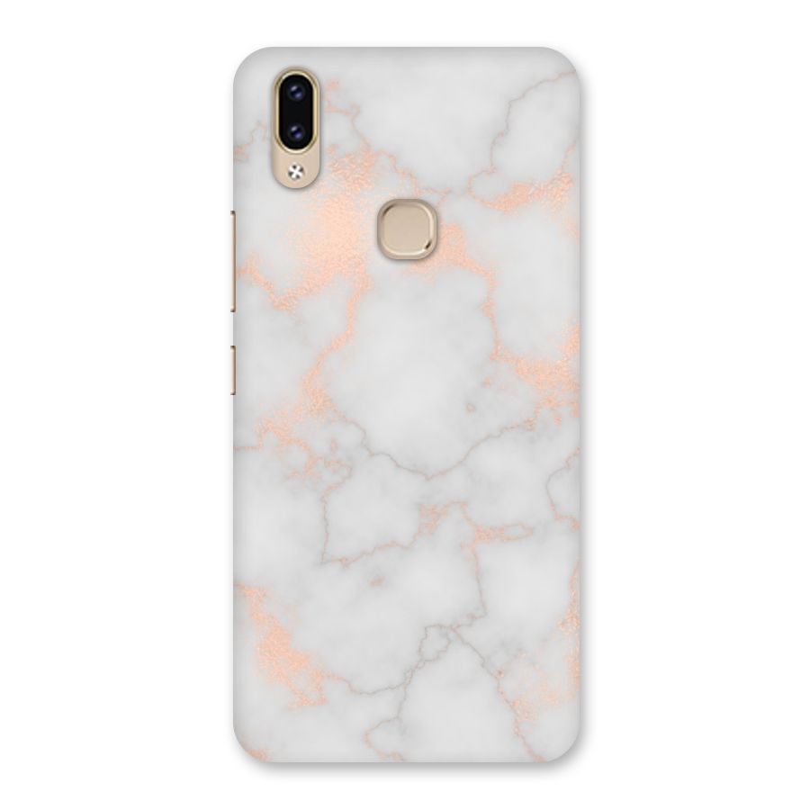 RoseGold Marble Back Case for Vivo V9 Youth