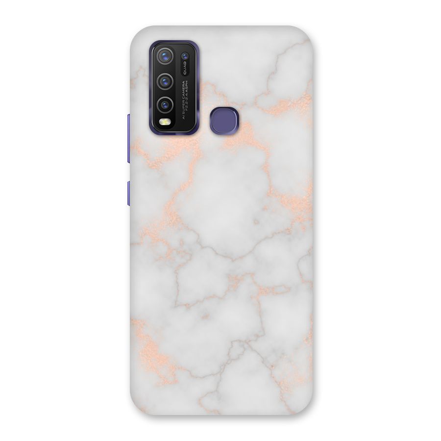 RoseGold Marble Back Case for Vivo Y50