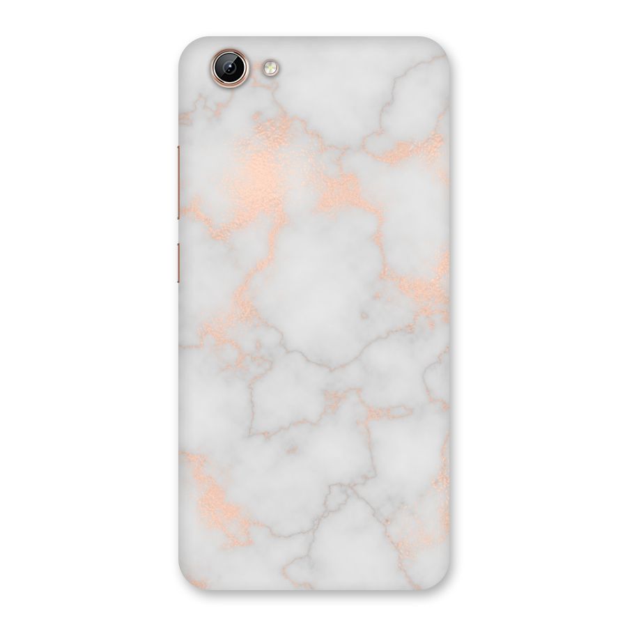 RoseGold Marble Back Case for Vivo Y71i