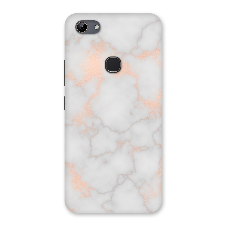 RoseGold Marble Back Case for Vivo Y81