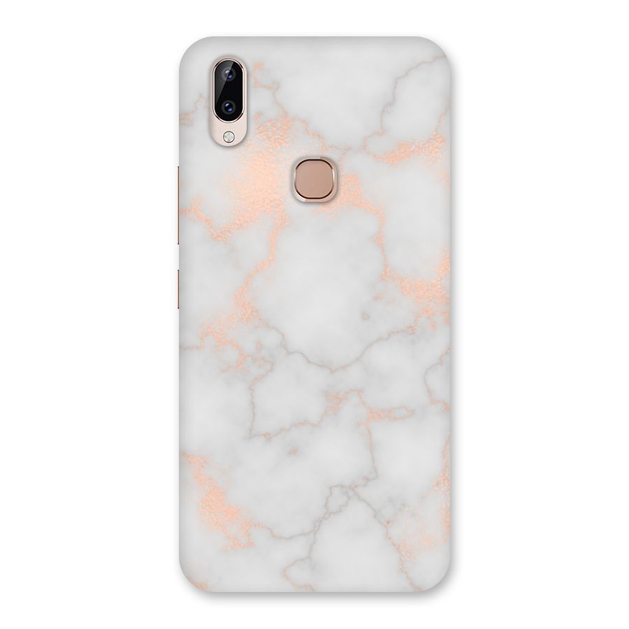 RoseGold Marble Back Case for Vivo Y83 Pro