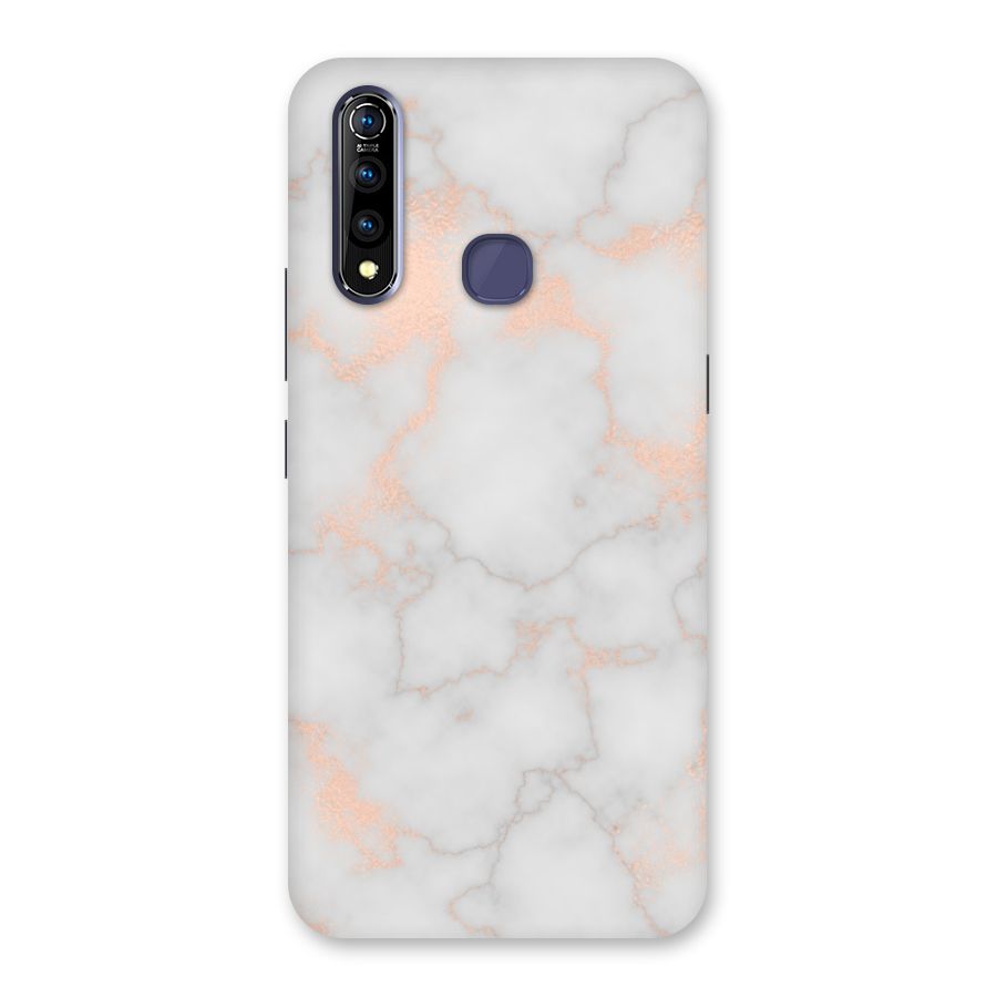 RoseGold Marble Back Case for Vivo Z1 Pro