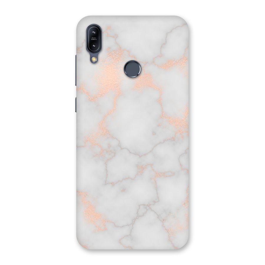 RoseGold Marble Back Case for Zenfone Max M2