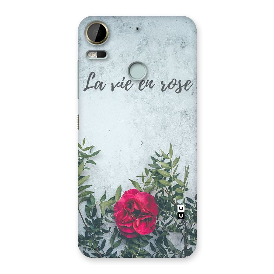 Rose Life Back Case for Desire 10 Pro