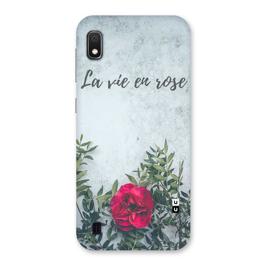 Rose Life Back Case for Galaxy A10