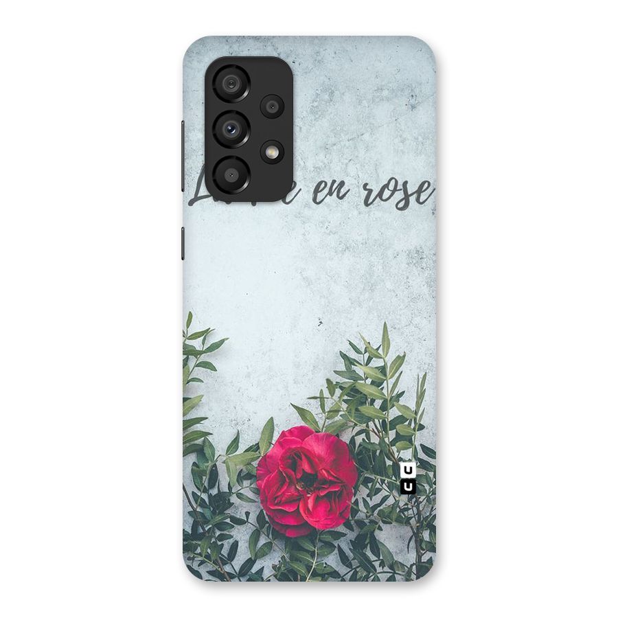 Rose Life Back Case for Galaxy A33 5G