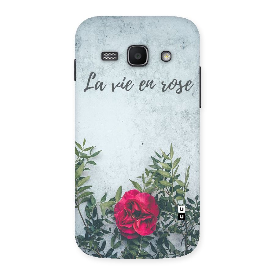Rose Life Back Case for Galaxy Ace 3