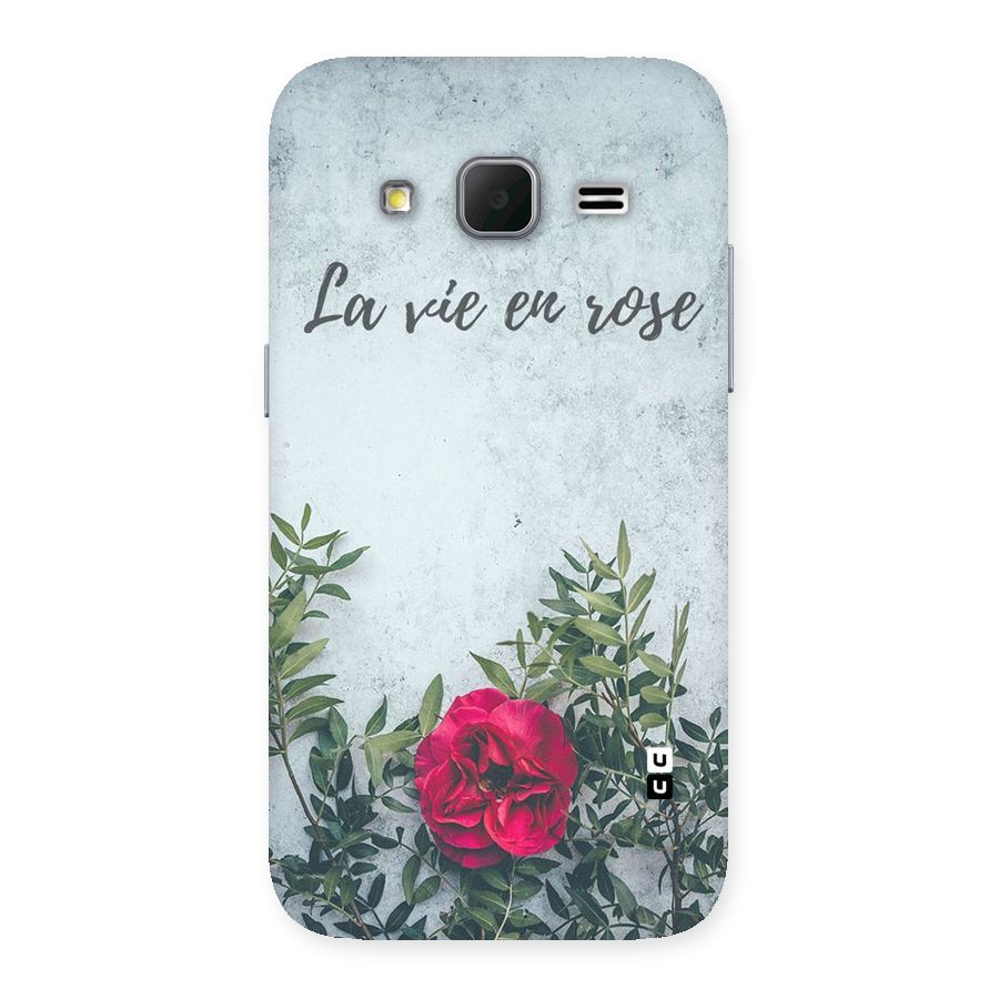 Rose Life Back Case for Galaxy Core Prime