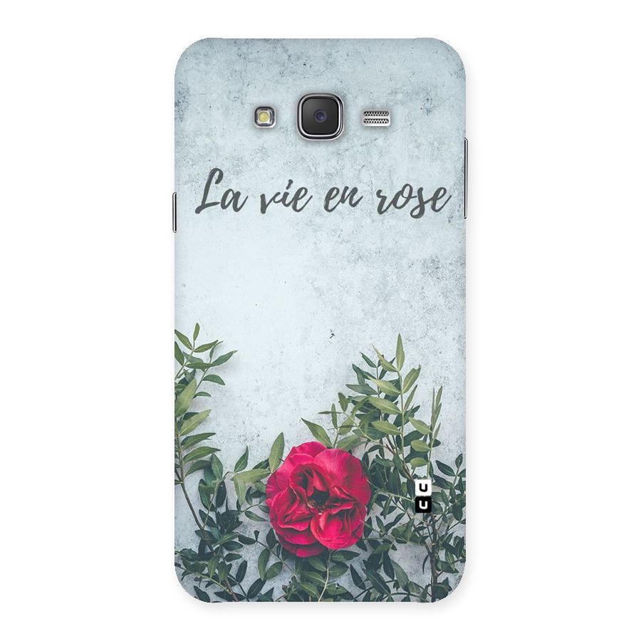 Rose Life Back Case for Galaxy J7