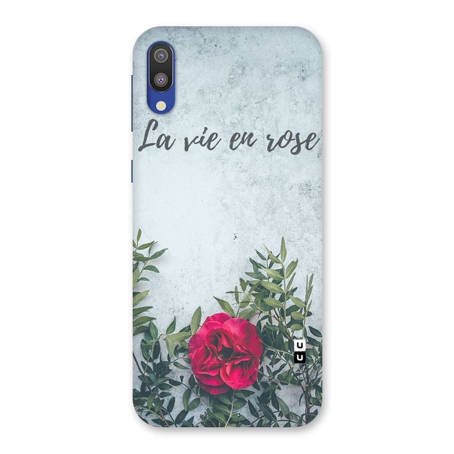 Rose Life Back Case for Galaxy M10