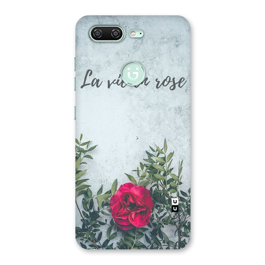 Rose Life Back Case for Gionee S10